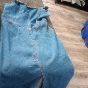 Blue Denim Jumpsuit